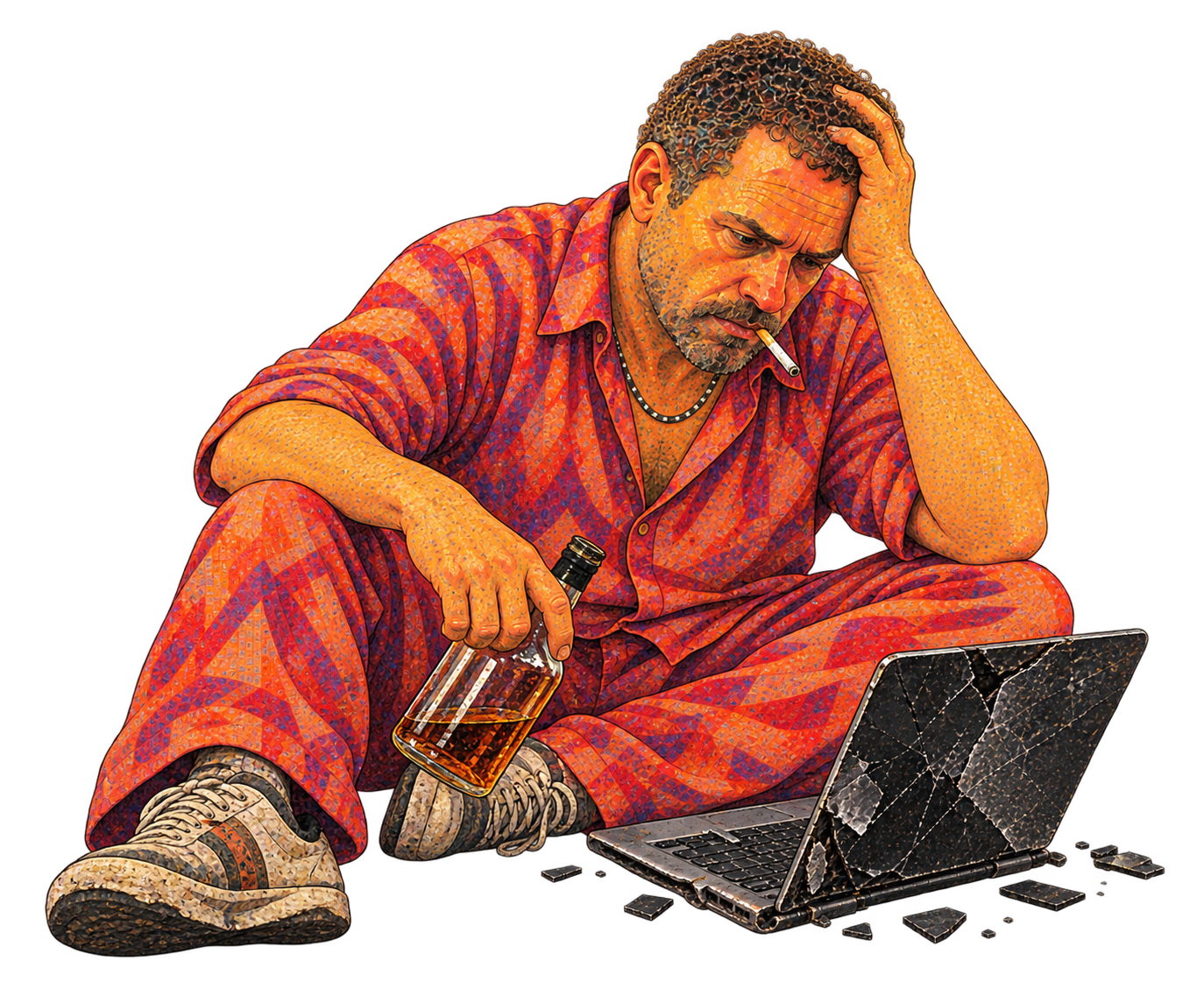 The Crash Laptop final featured visual